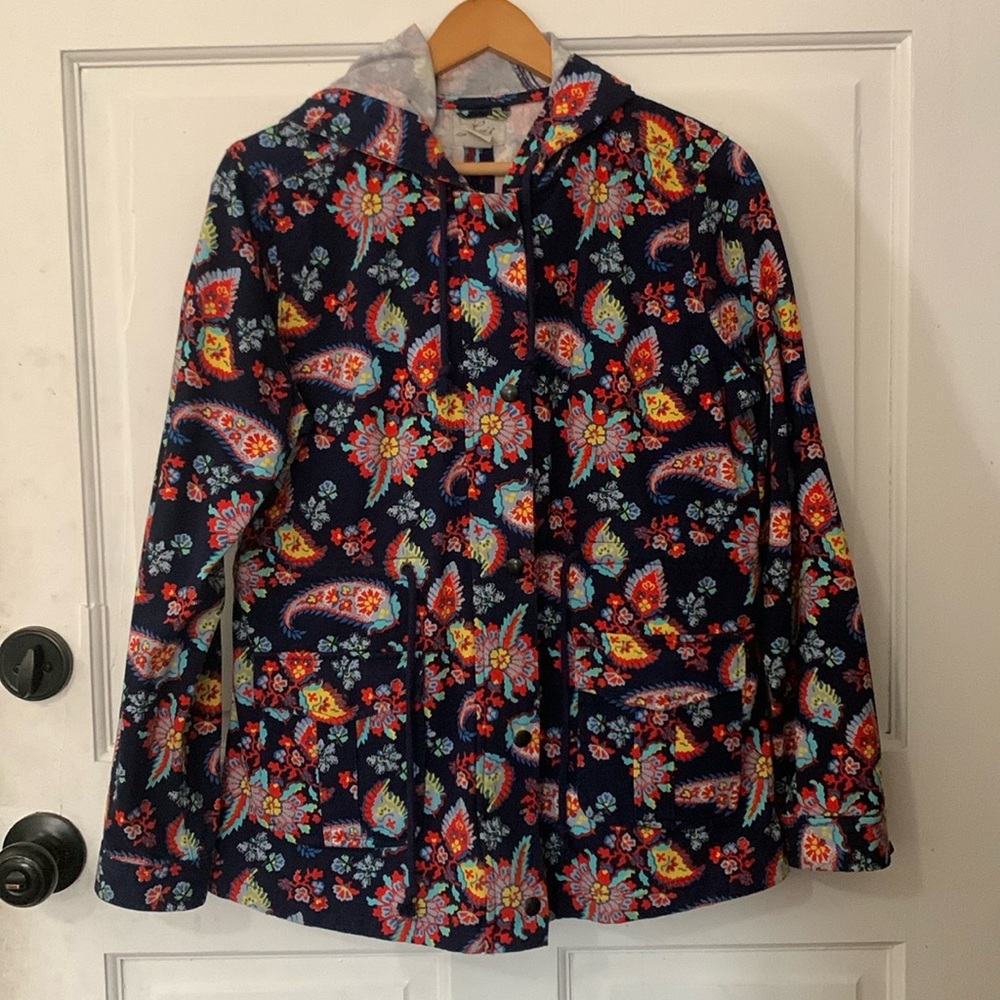 Levi’s vintage retro paisley print coat with hood